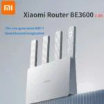 Маршрутизатор Xiaomi BE3600 WiFi 7 двухдиапазонный, четырехъядерный процессор Qualcomm, игровое ускорение, 3570 Мбит/с