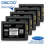 OSCOO Ssd 2 5 Sata 1tb Wholesale Price 2PCS/4PCS/1PCS Hard Disk 120GB/240GB 512GB Solid State Drive for Internal Desktop Laptop
